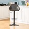 Set of 1/2/3/4 Mid-Century Modern Leatherette Gaslift Adjustable Swivel Bar Stools